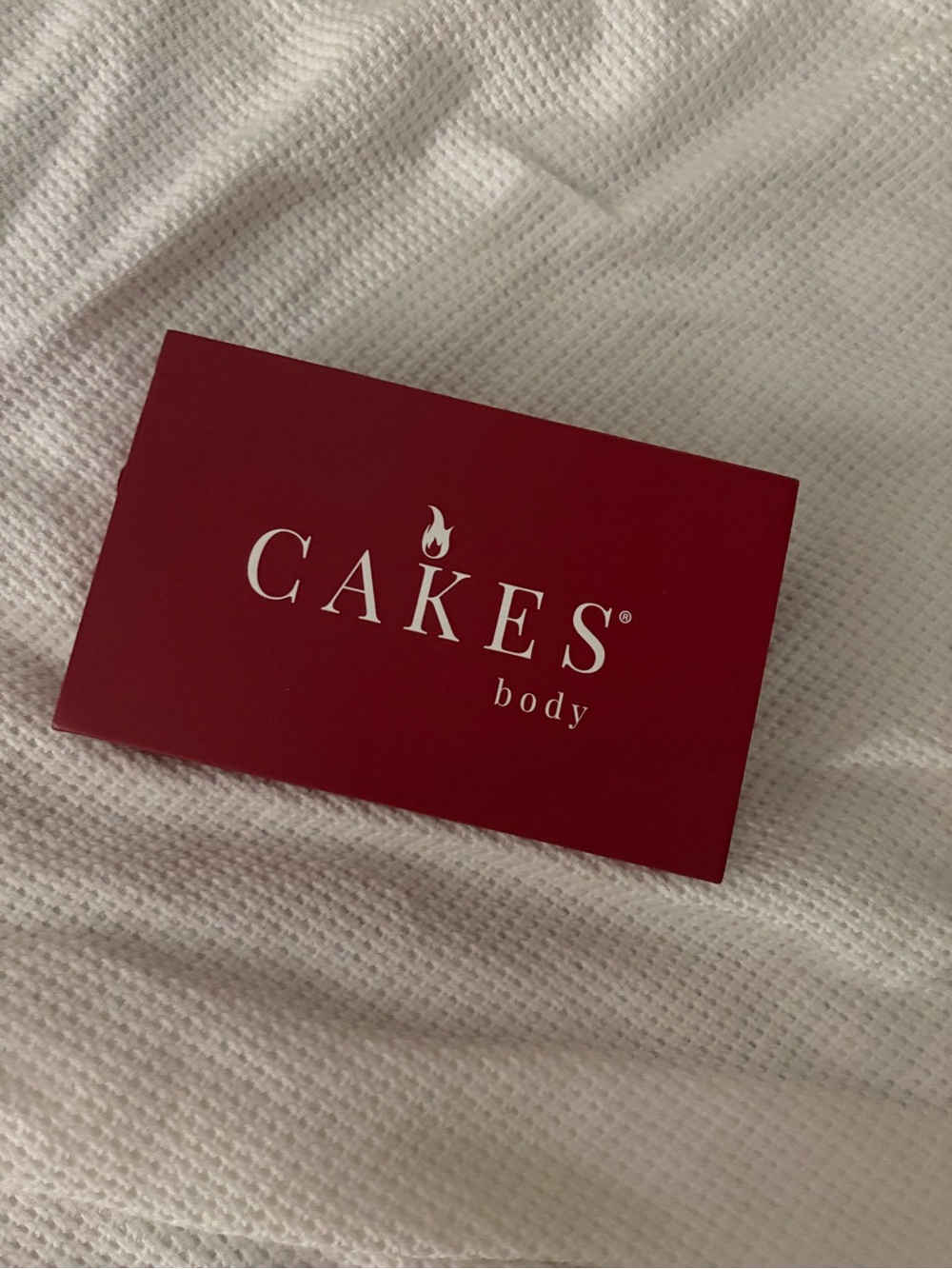 Cake Body Red Box
